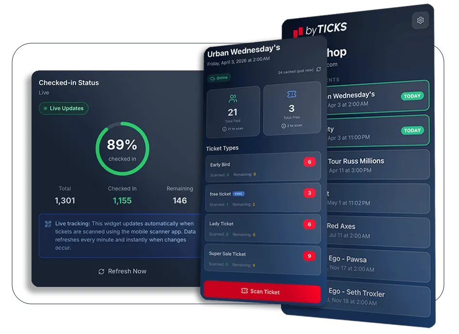 byTicks mobile scanner