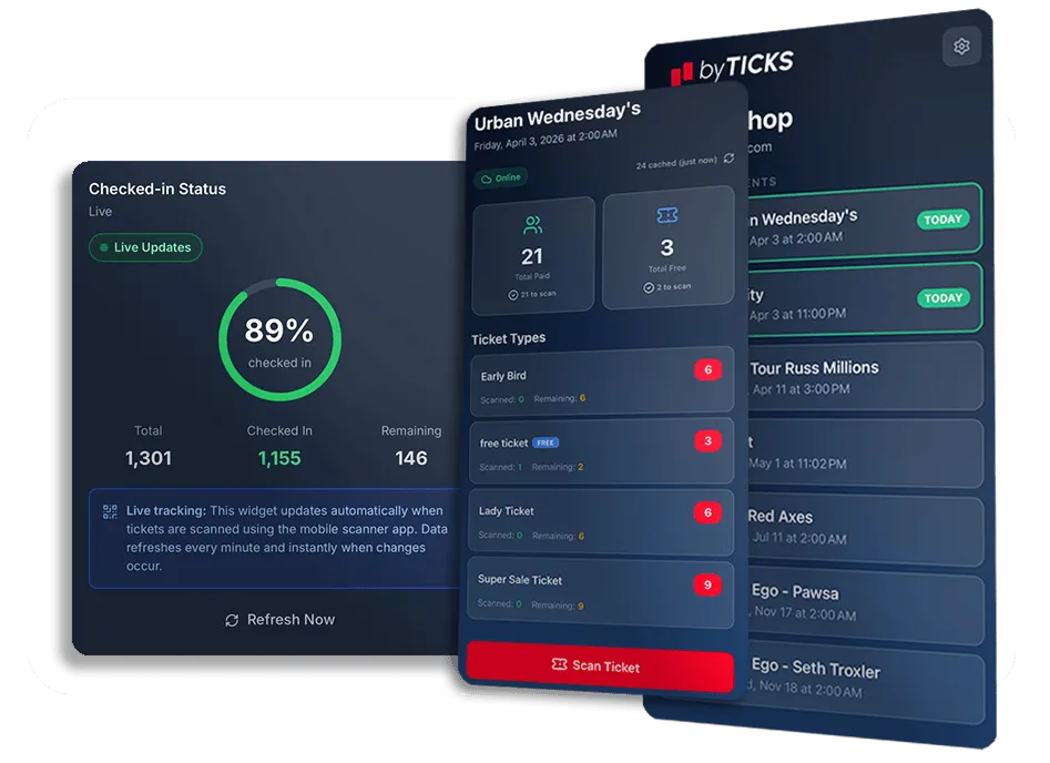 byTicks mobile scanner